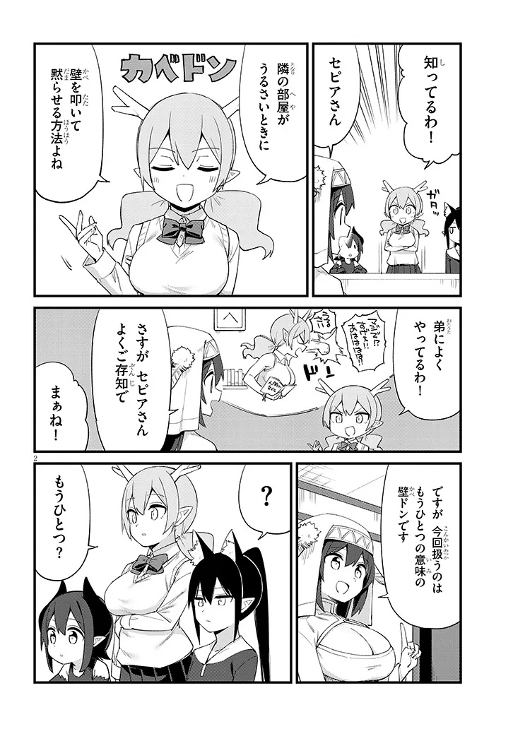 Ichimanbai no Seijo ga Oshieru Seikyouiku Chapter 18 2ページ