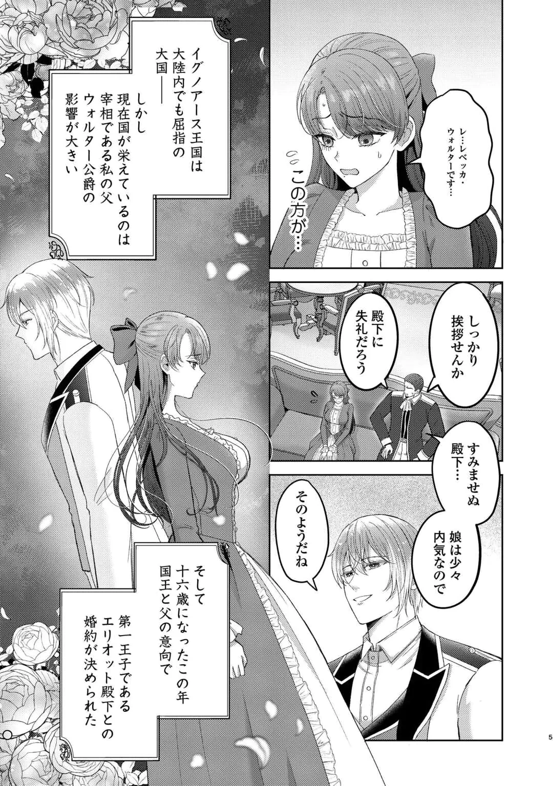 Tensei Shitara Kyonyuu Bijin datta node, Akujo ni Natte demo Suki na Hito wo Yuuwaku Shimasu Chapter 1 5ページ