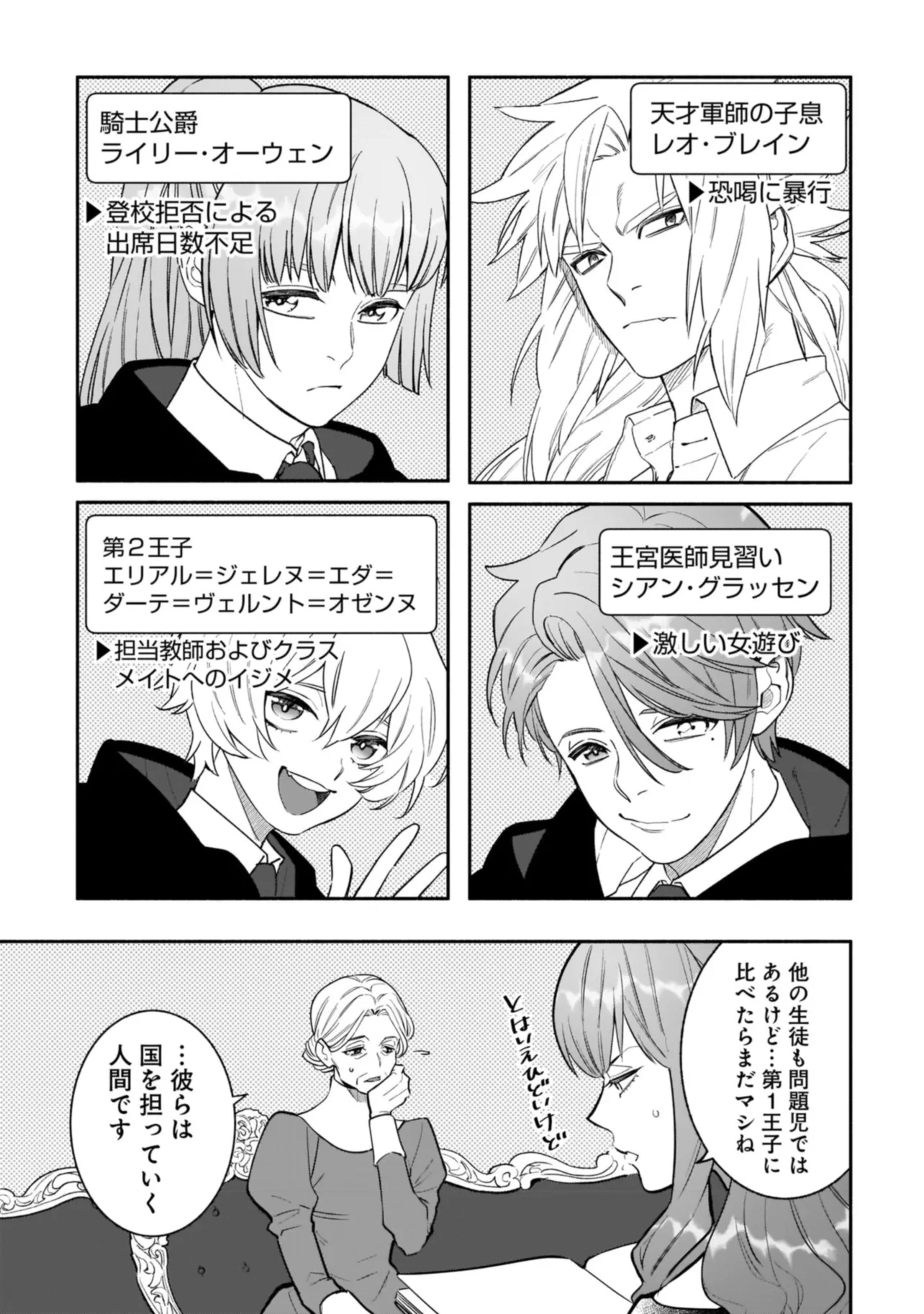 Tensei Akuyaku Reijou desuga, Kyoushi ni Natte Ochikobore Seitotachi ni Mahou de Oshioki shichaimasu! Chapter 2.1 6ページ
