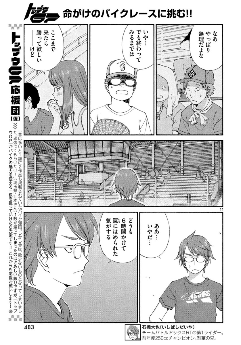 Toppu GP Chapter 47 11ページ