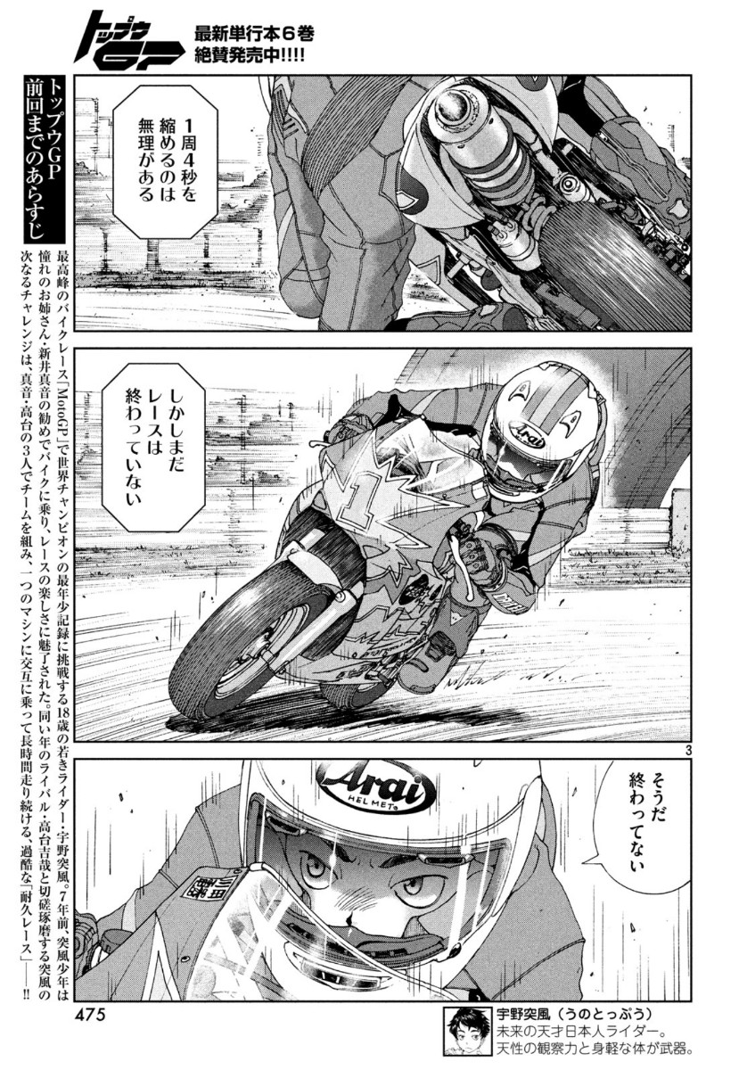 Toppu GP Chapter 47 3ページ