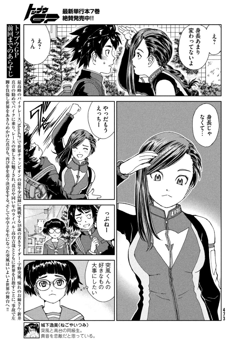 Toppu GP Chapter 57 3ページ