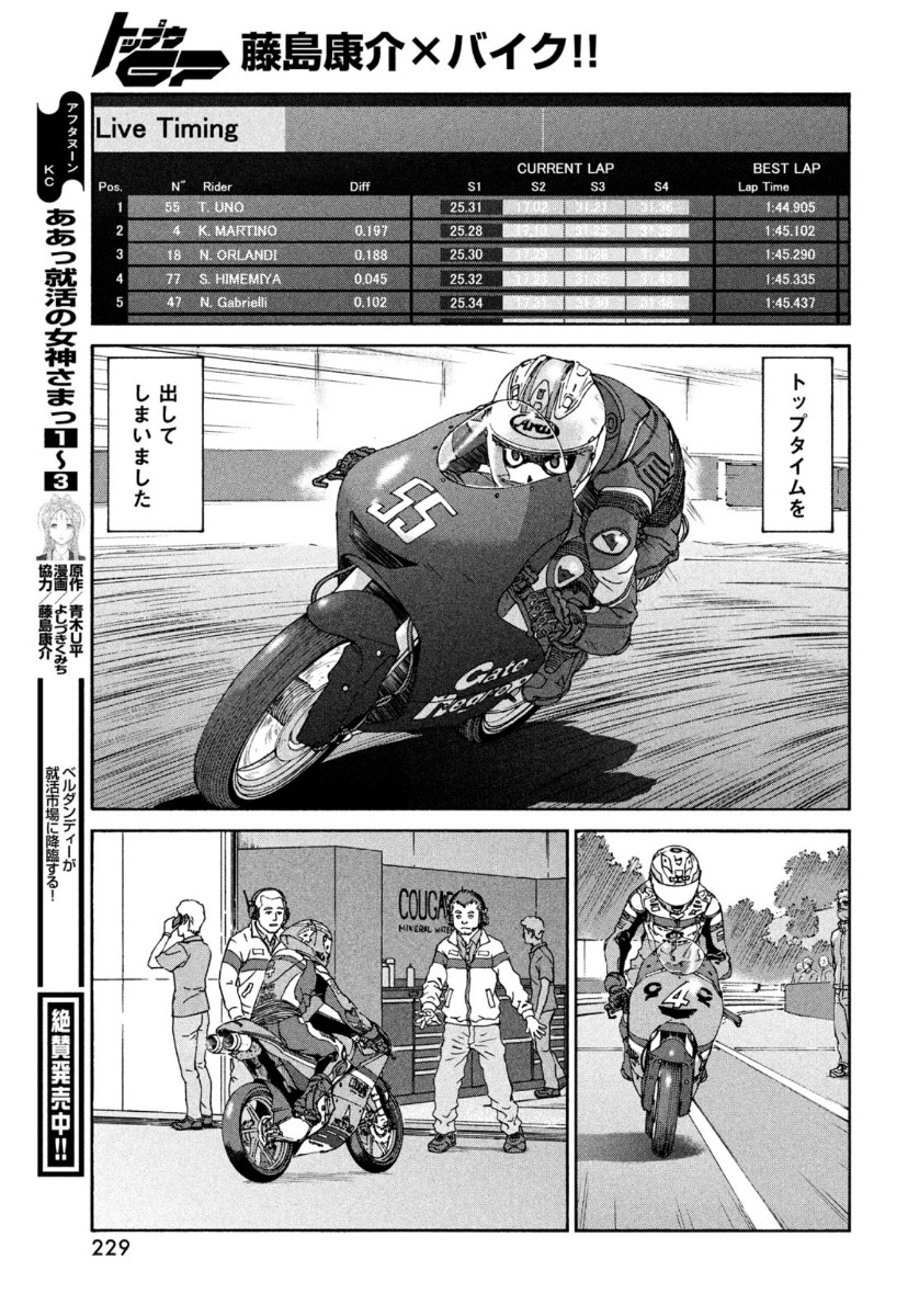 Toppu GP Chapter 60 23ページ