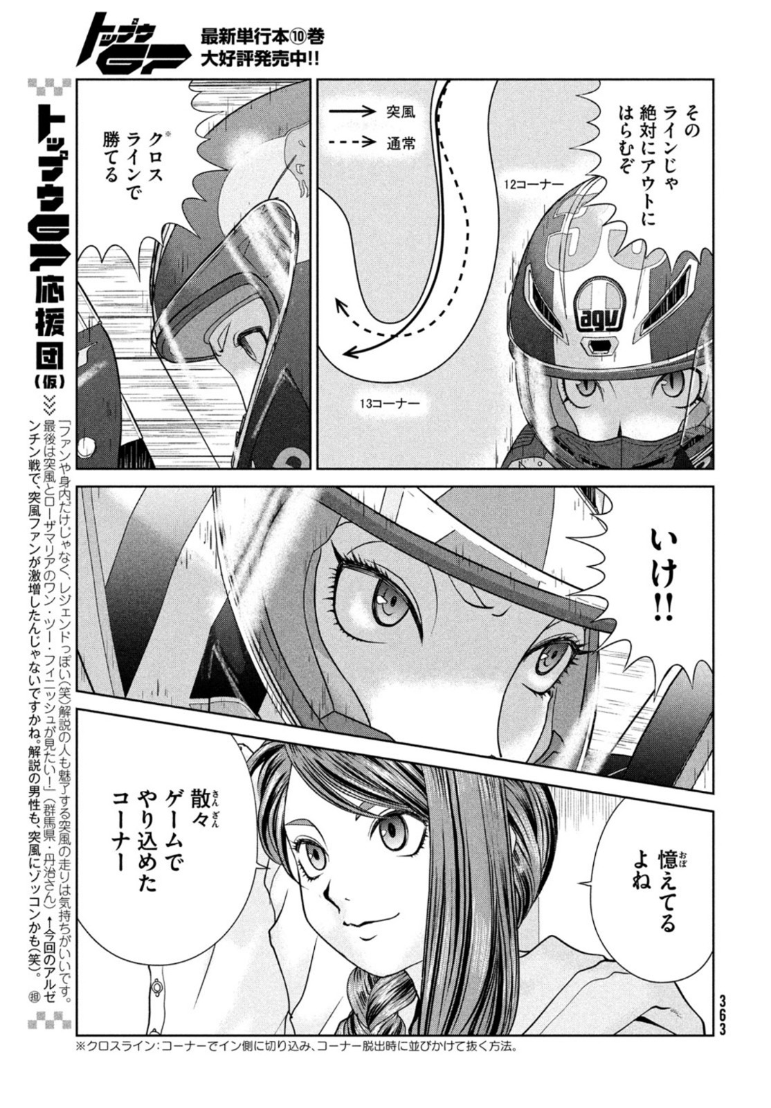 Toppu GP Chapter 74 15ページ