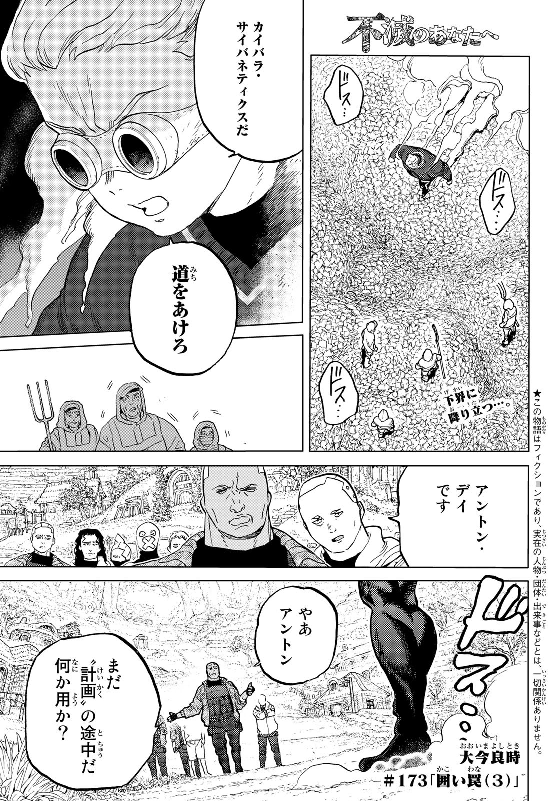 Fumetsu no Anata e Chapter 173.3 1ページ