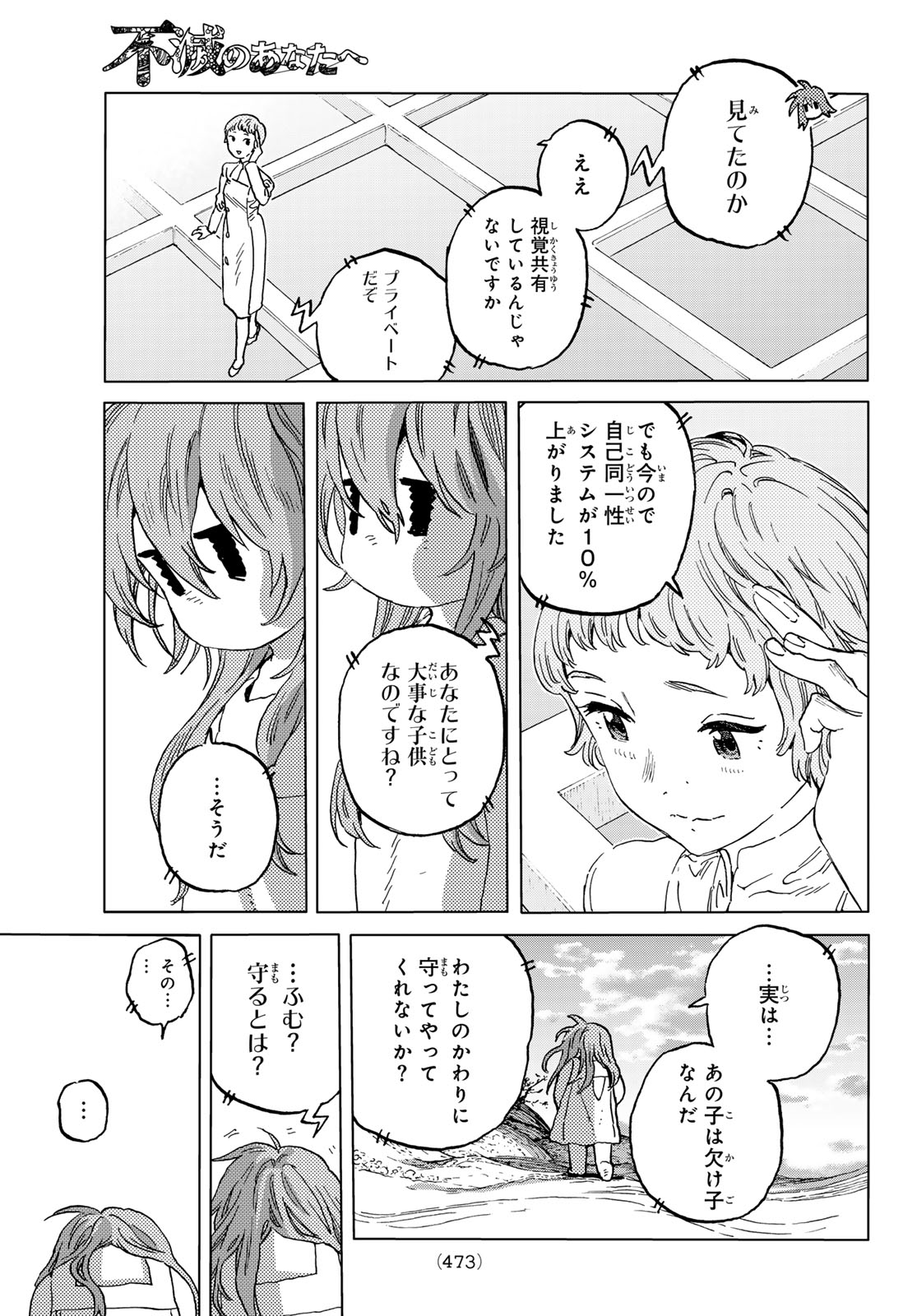 Fumetsu no Anata e Chapter 190.1 7ページ