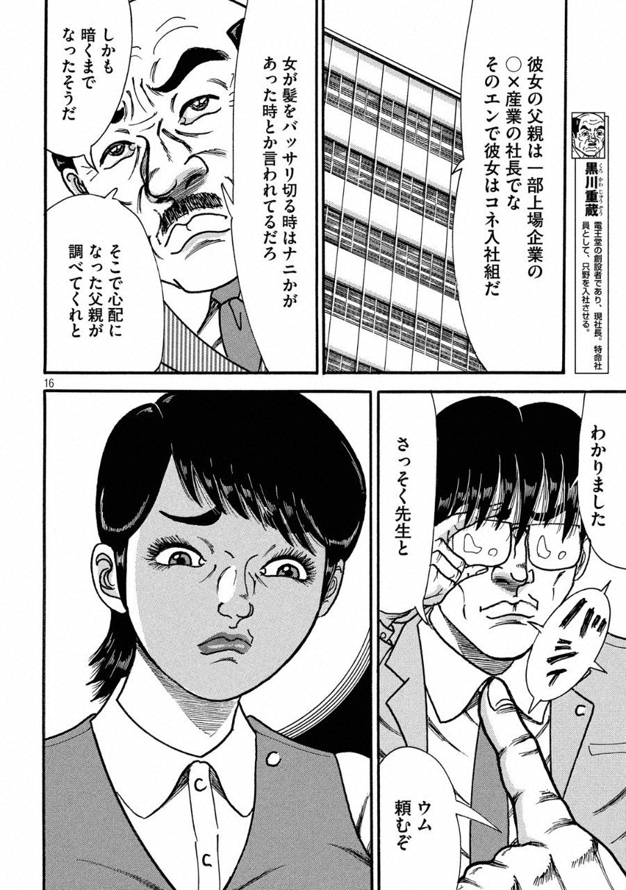 Tokumei Kakarichou Tadano Hitoshi: Rookie Hen Chapter 115 16ページ