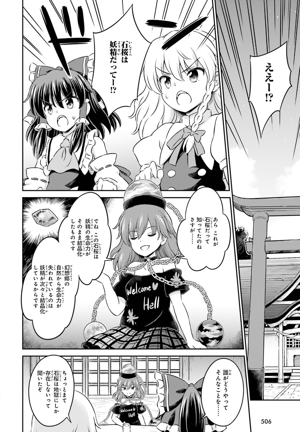 Touhou Sangetsusei - Visionary Fairies in Shrine. Chapter 13 22ページ
