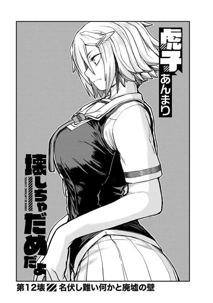 Torako, Anmari Kowashicha Damedayo Chapter 12 1ページ