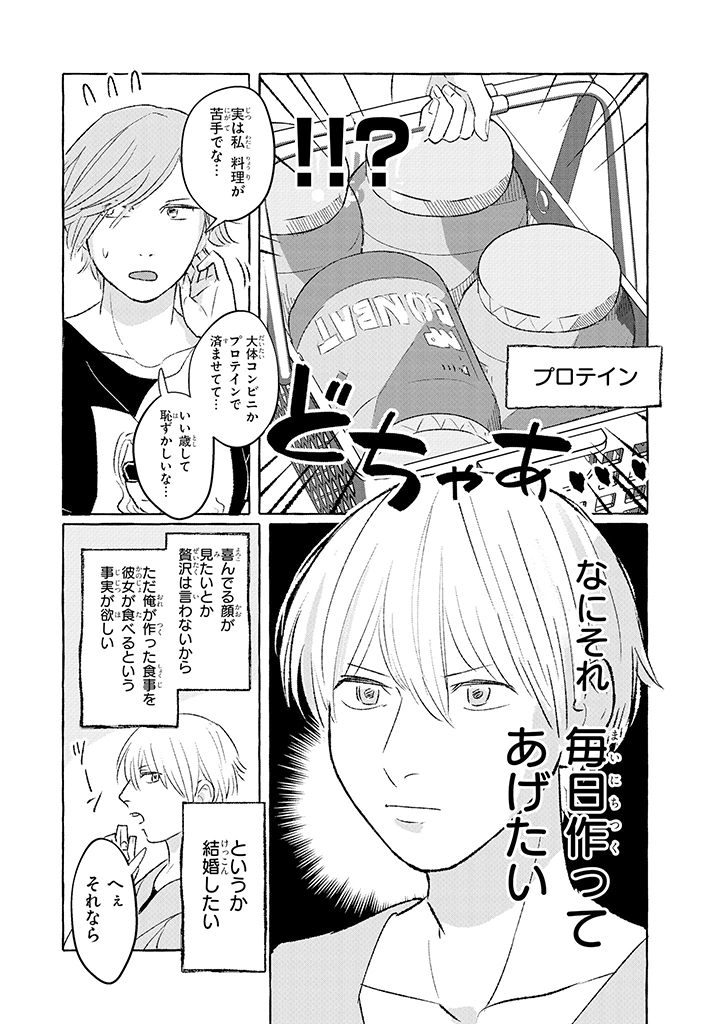 Tonari no Kinniku Joshi Chapter 2 3ページ