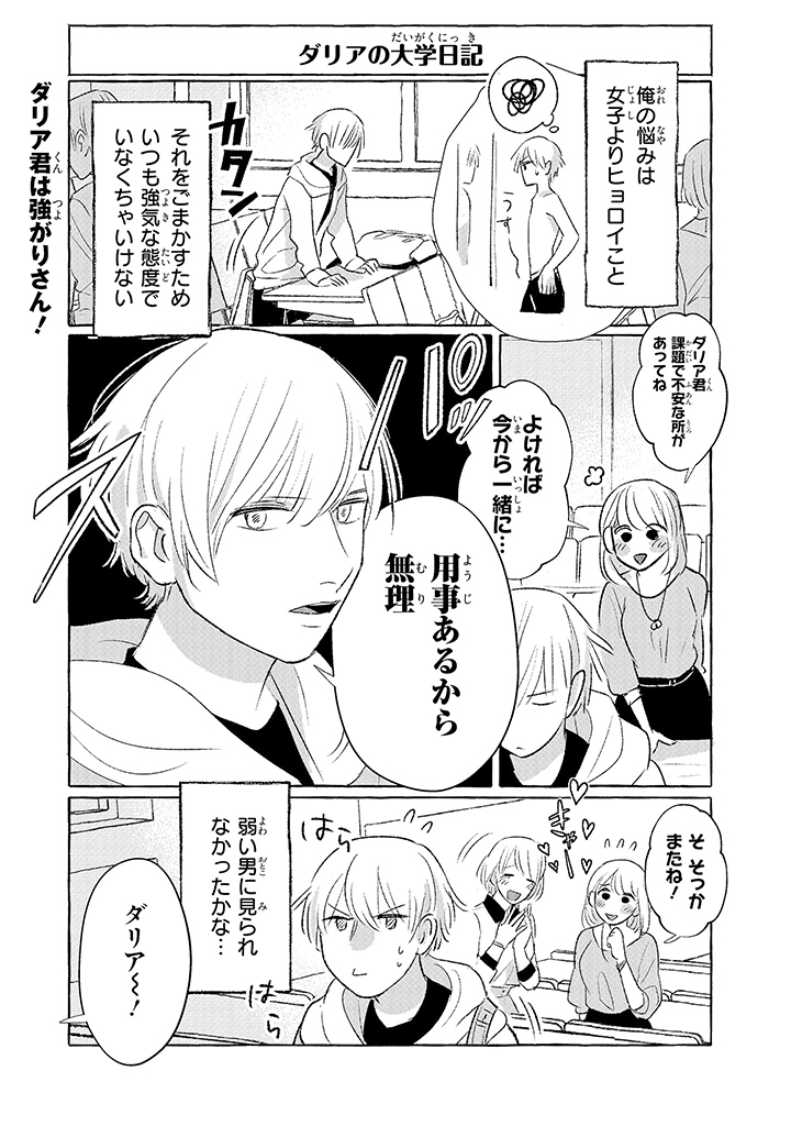 Tonari no Kinniku Joshi Chapter 7 1ページ
