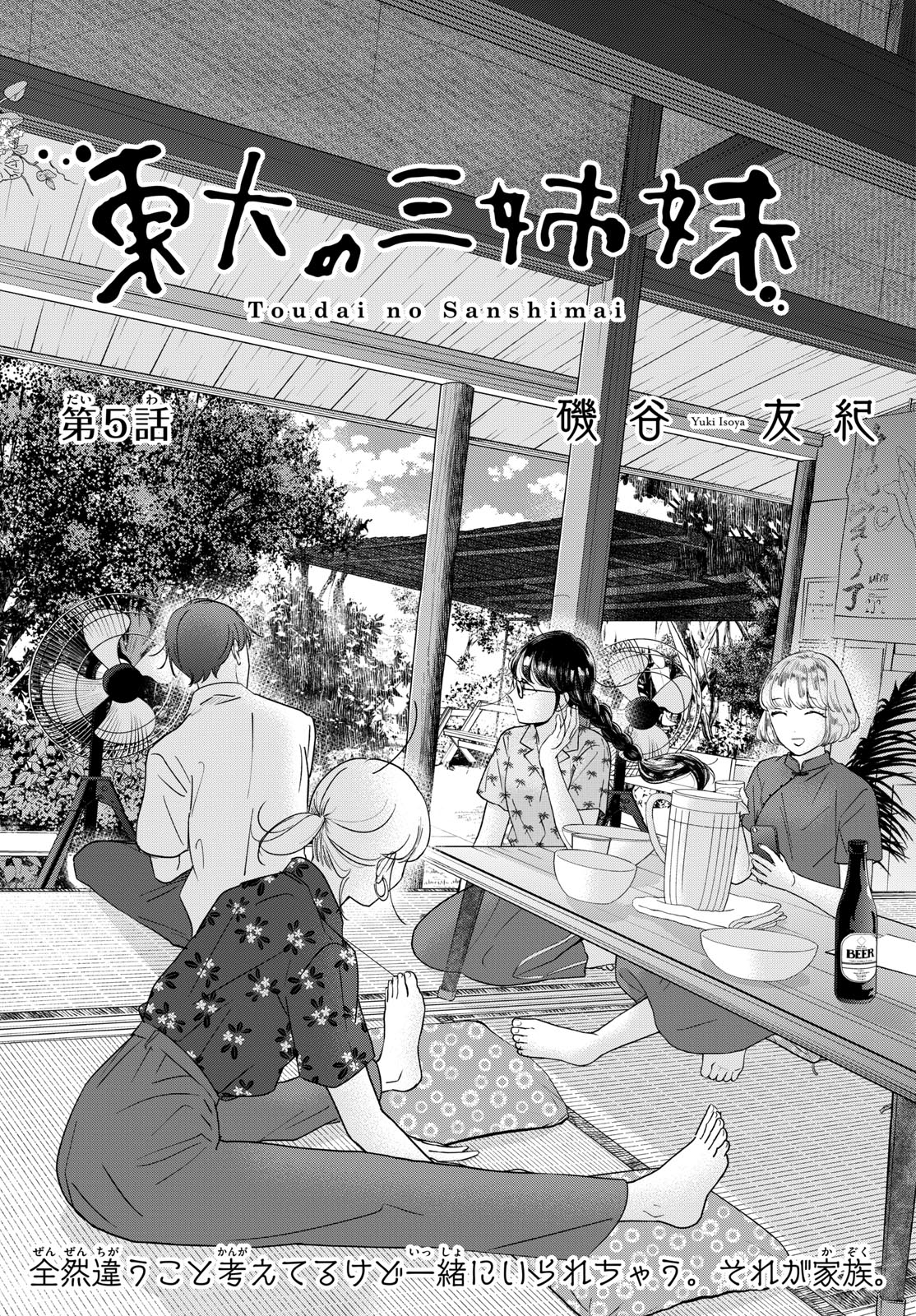 Toudai no Sanshimai Chapter 5 1ページ