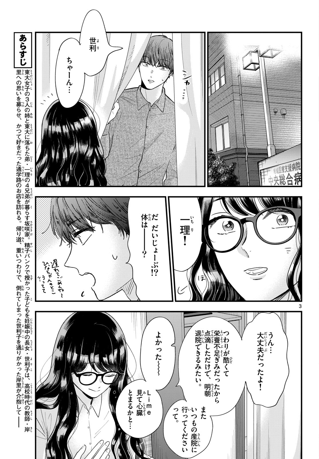 Toudai no Sanshimai Chapter 6 3ページ