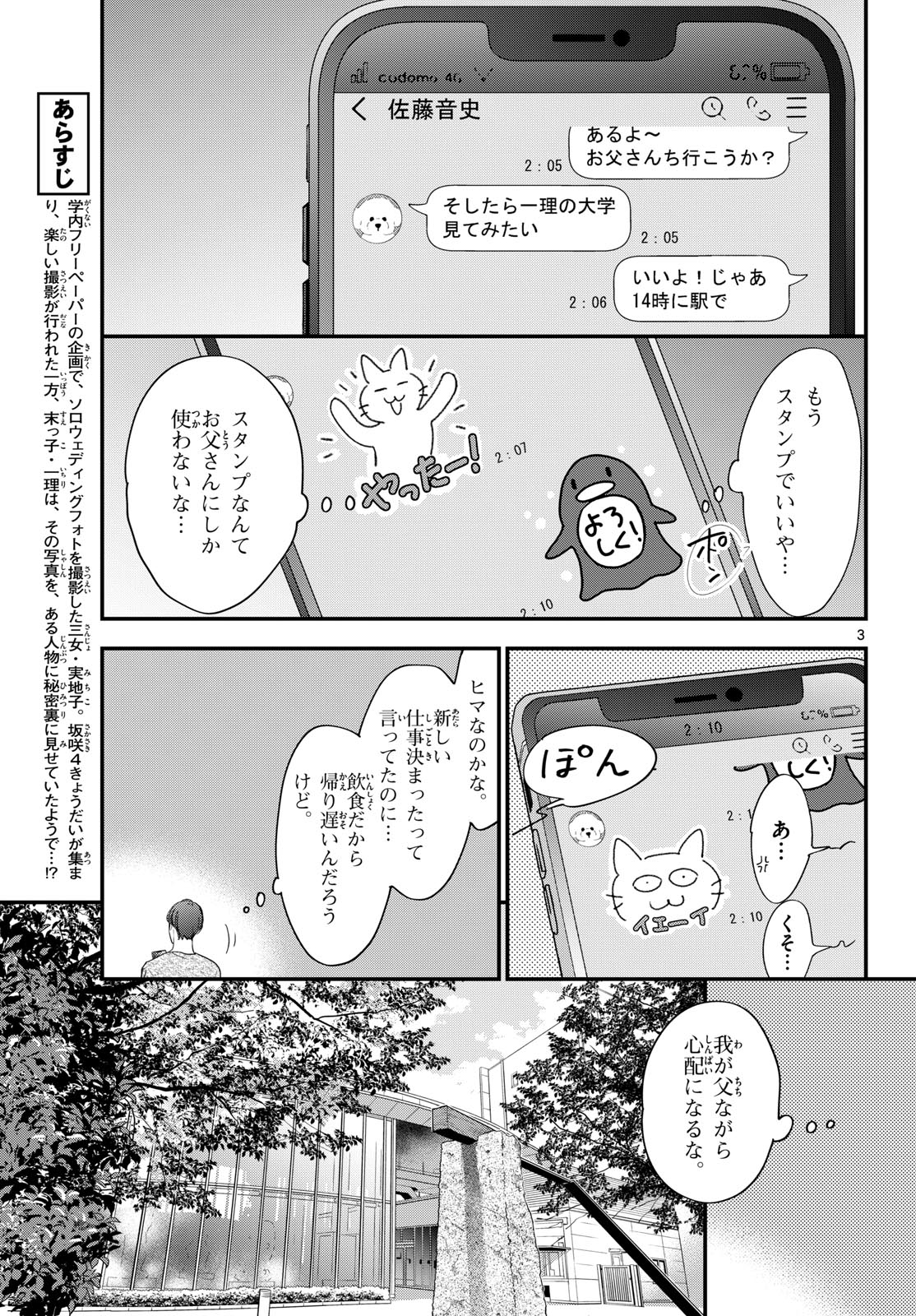 Toudai no Sanshimai Chapter 19 3ページ