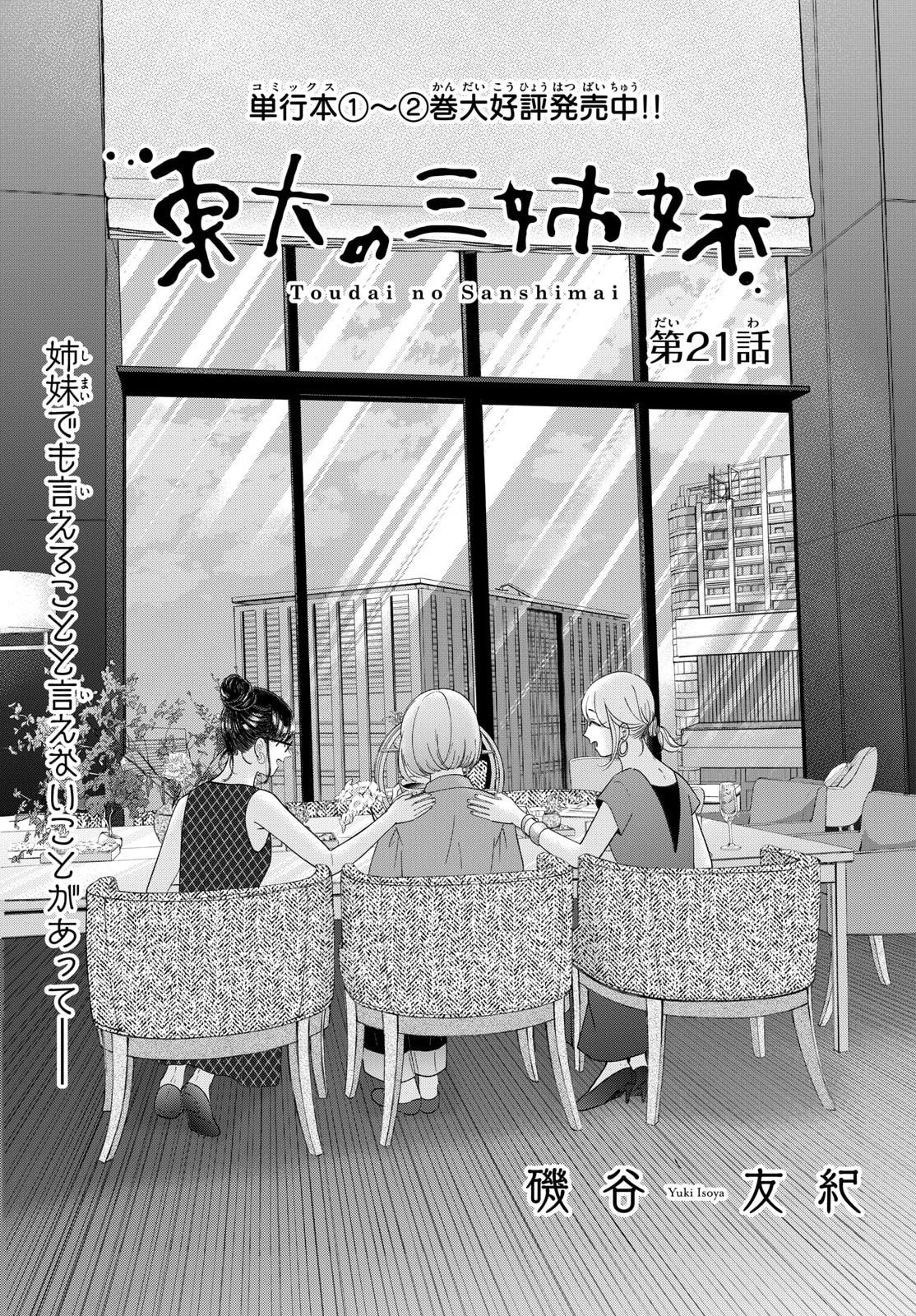 Toudai no Sanshimai Chapter 21 1ページ