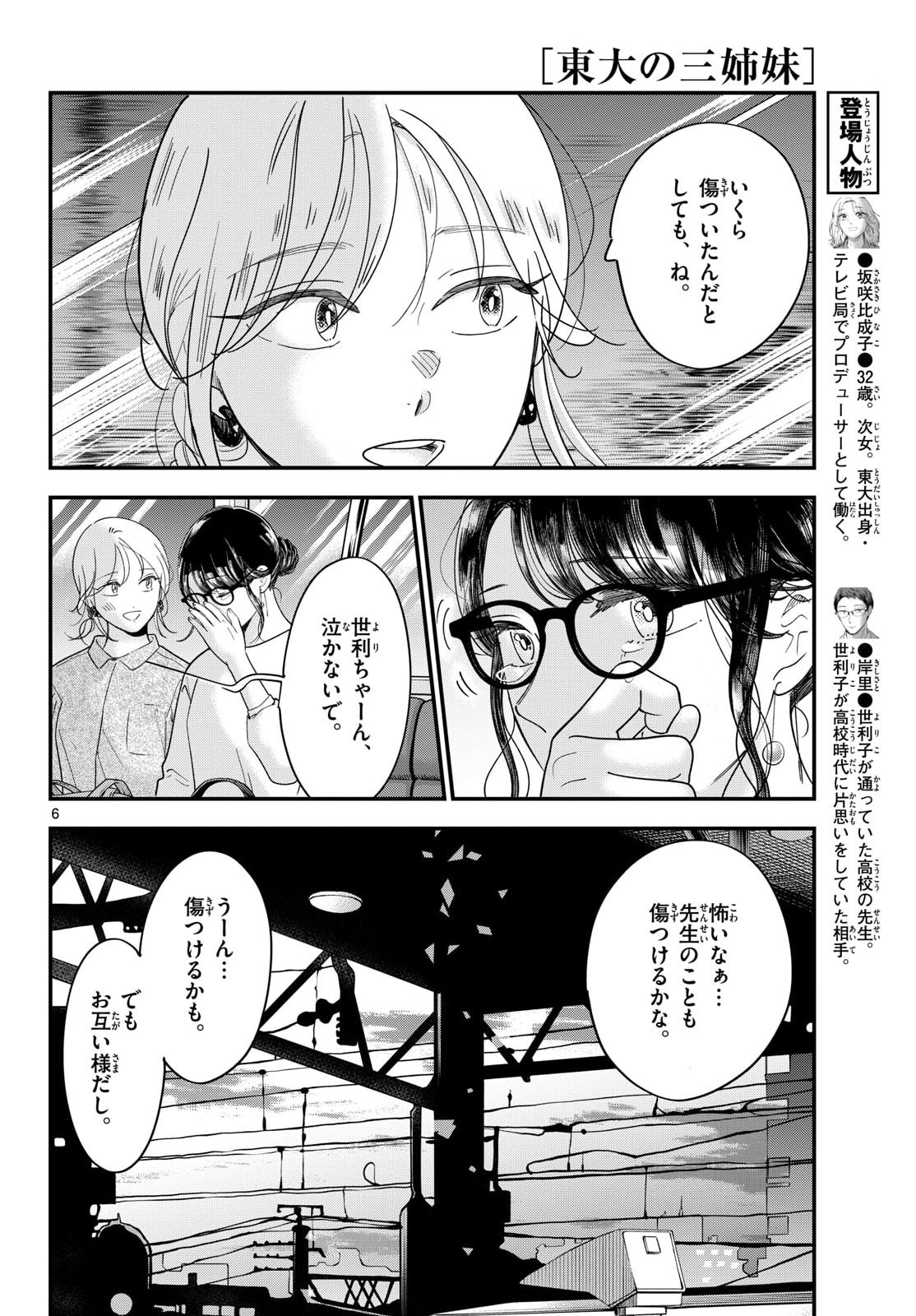 Toudai no Sanshimai Chapter 23 6ページ