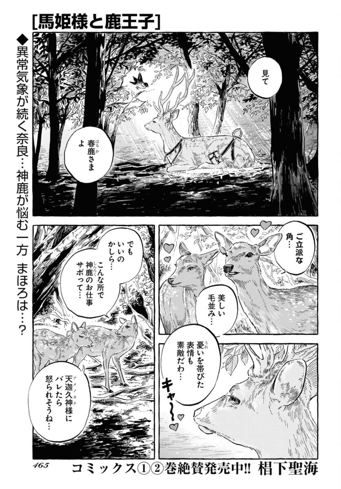 Uma Hime-sama to Shika Ouji Chapter 21 1ページ
