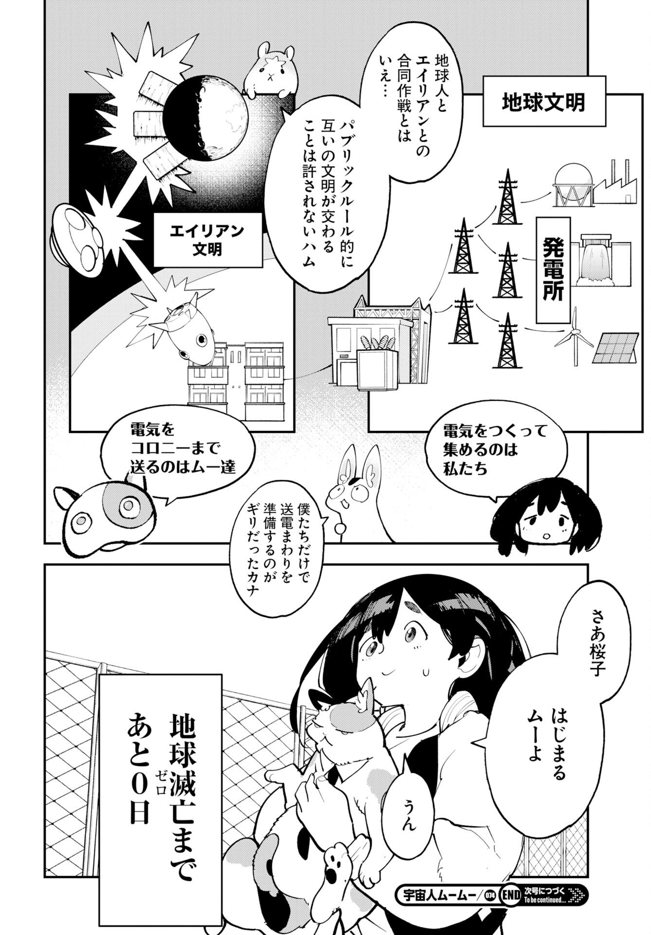 Uchuujin MuuMuu Chapter 74 20ページ
