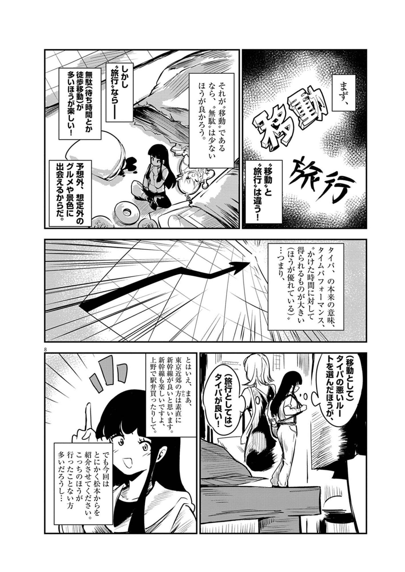 Vista da Gigantessa Chapter 4 8ページ