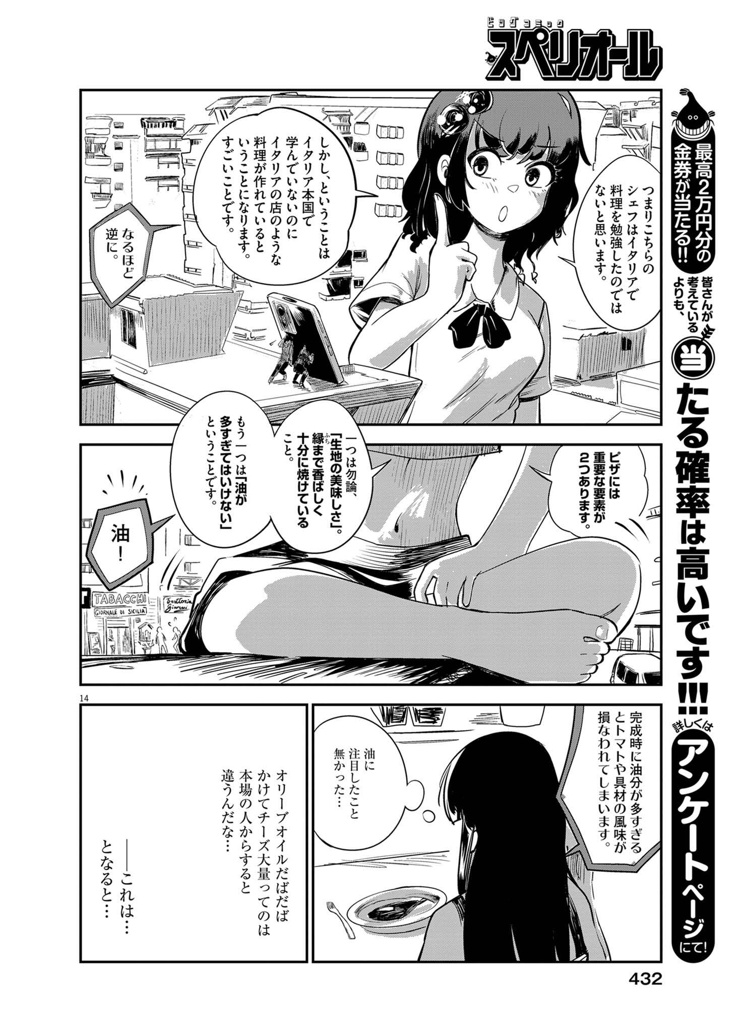 Vista da Gigantessa Chapter 7 14ページ