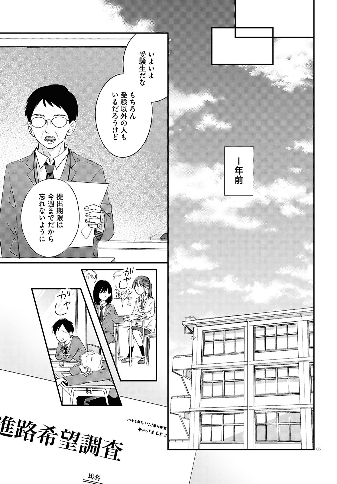 Kimi to Blue ni Somaru Koro Chapter 7 5ページ