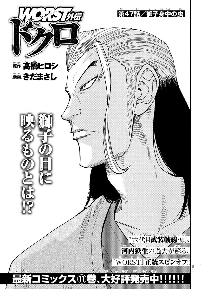 Worst Gaiden Dokuro Chapter 47 1ページ