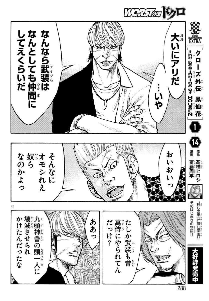 Worst Gaiden Dokuro Chapter 47 12ページ