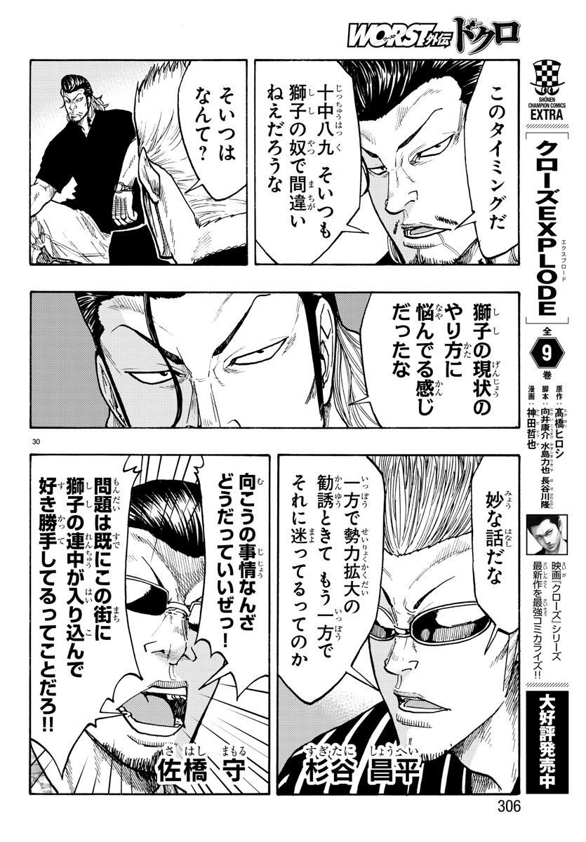 Worst Gaiden Dokuro Chapter 47 30ページ
