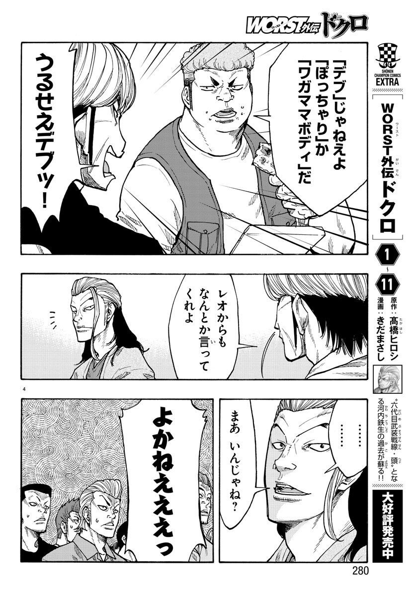 Worst Gaiden Dokuro Chapter 47 4ページ