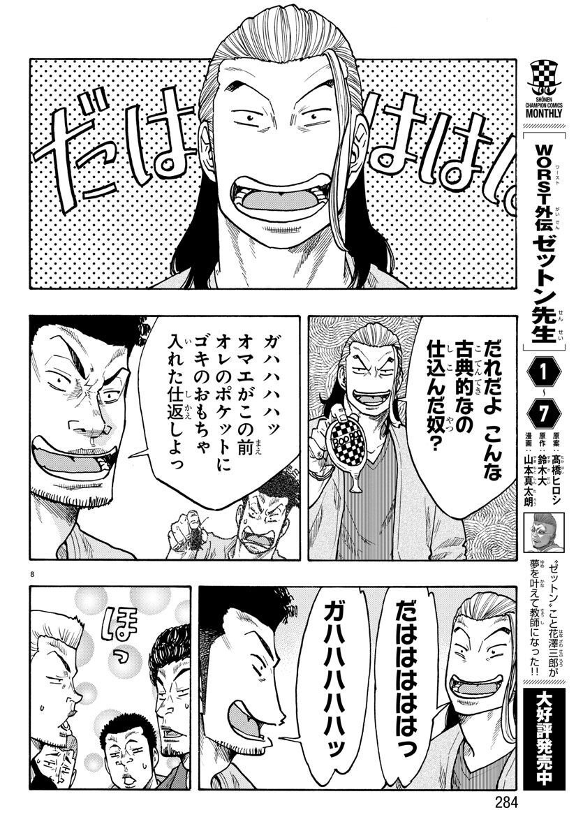 Worst Gaiden Dokuro Chapter 47 8ページ