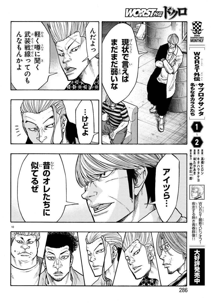 Worst Gaiden Dokuro Chapter 47 10ページ