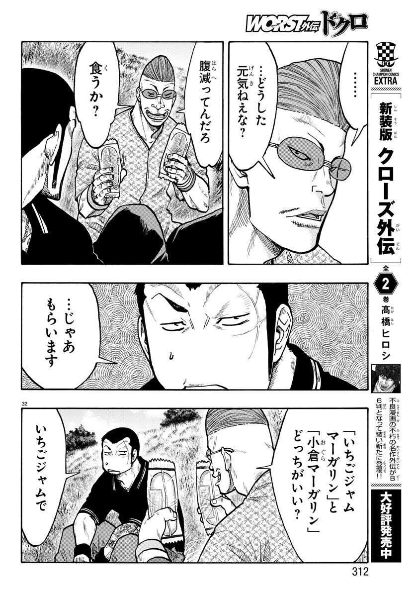 Worst Gaiden Dokuro Chapter 48 32ページ