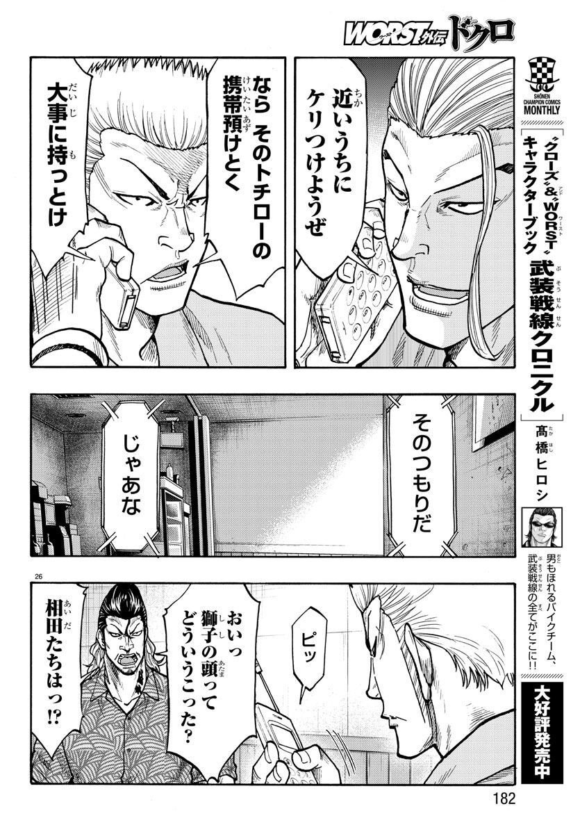 Worst Gaiden Dokuro Chapter 49 26ページ