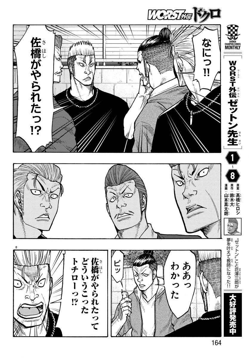 Worst Gaiden Dokuro Chapter 49 8ページ