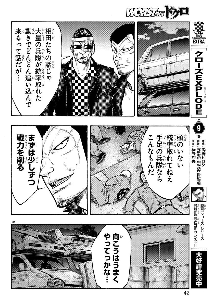 Worst Gaiden Dokuro Chapter 50 38ページ