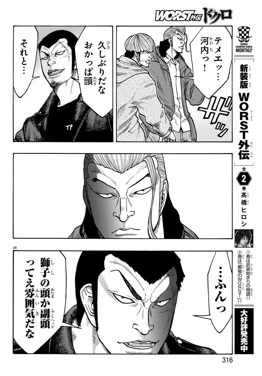Worst Gaiden Dokuro Chapter 51 28ページ