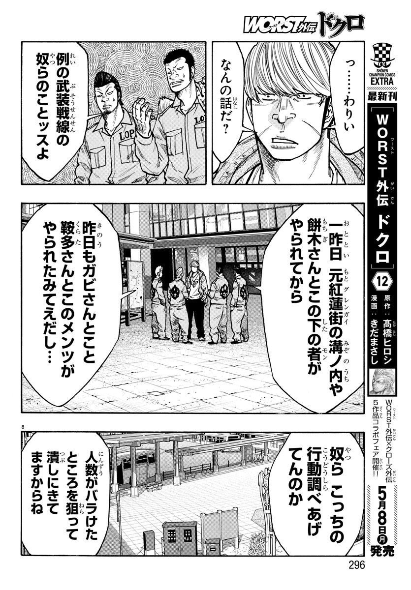 Worst Gaiden Dokuro Chapter 51 8ページ