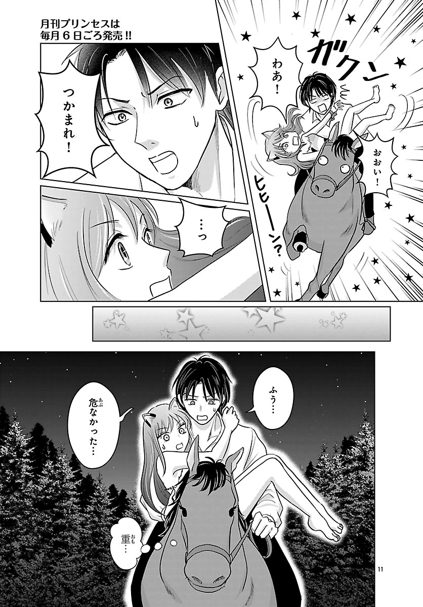 Tensei Shita Mikeneko wa Ouji to Gyokuza no Yume o Miru Chapter 10.1 11ページ