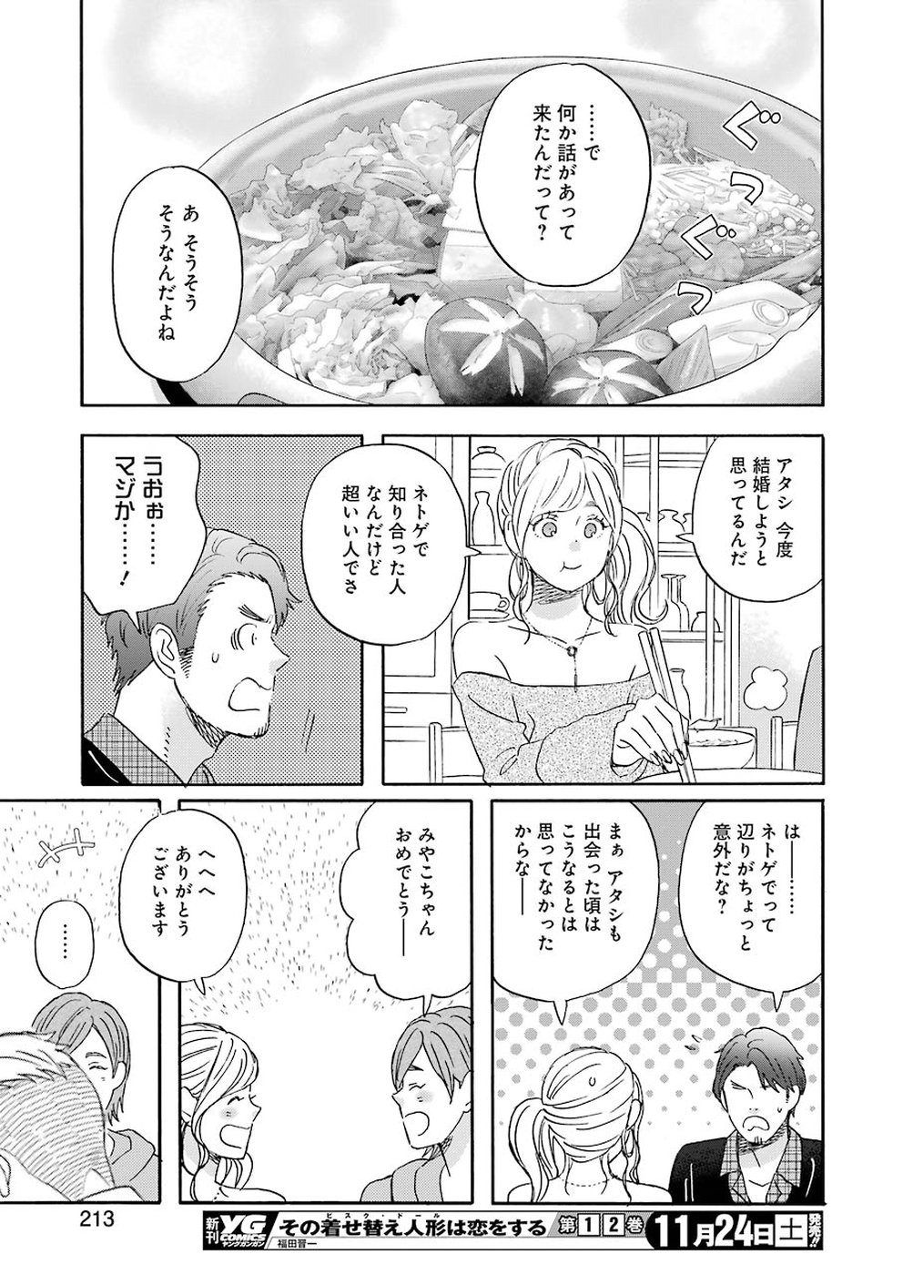 Yuube wa Otanoshimi deshita ne Chapter 54 13ページ