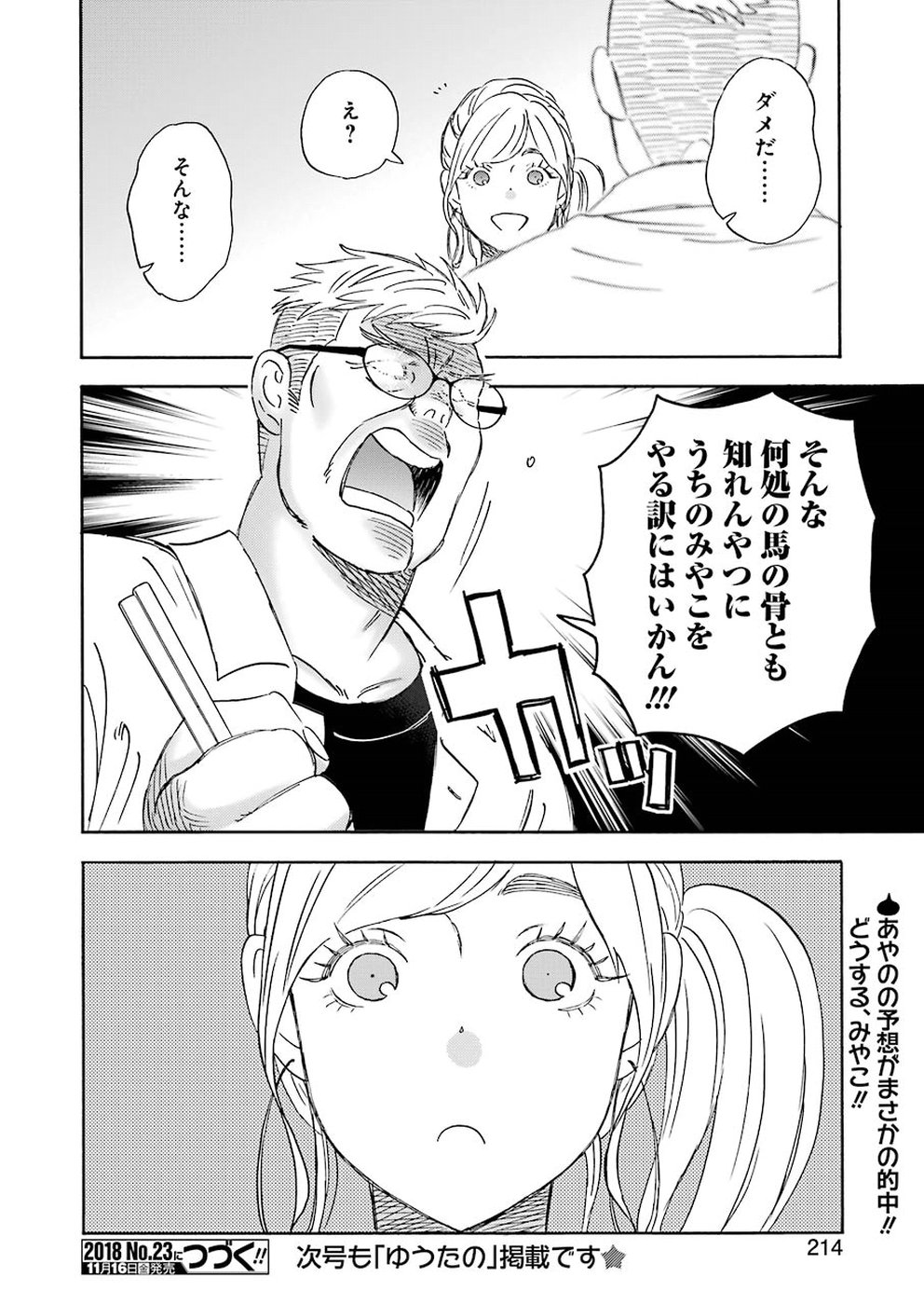 Yuube wa Otanoshimi deshita ne Chapter 54 14ページ