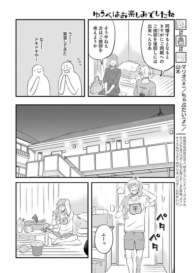 Yuube wa Otanoshimi deshita ne Chapter 82 4ページ