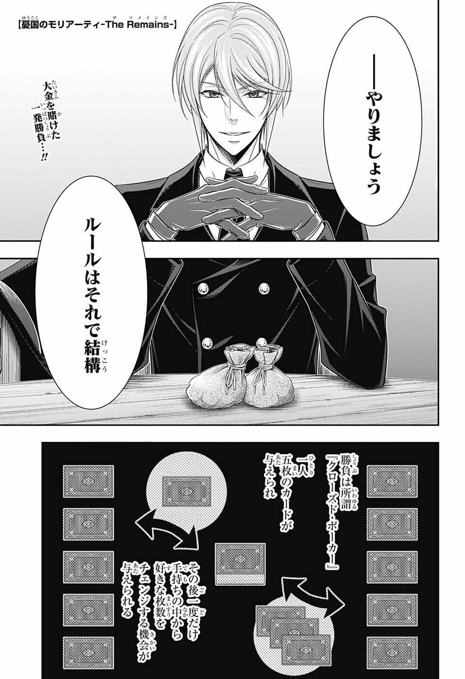 Yuukoku no Moriarty: The Remains Chapter 2 2ページ