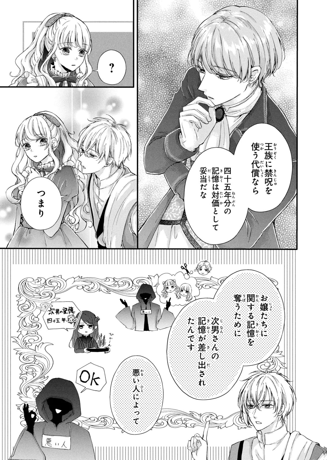 Konyakusha ni Wasurerareta Watashi Ringoku no Koutaishi Denka to Gisou Kon'yaku Suru Koto ni Narimashita Chapter 9 17ページ