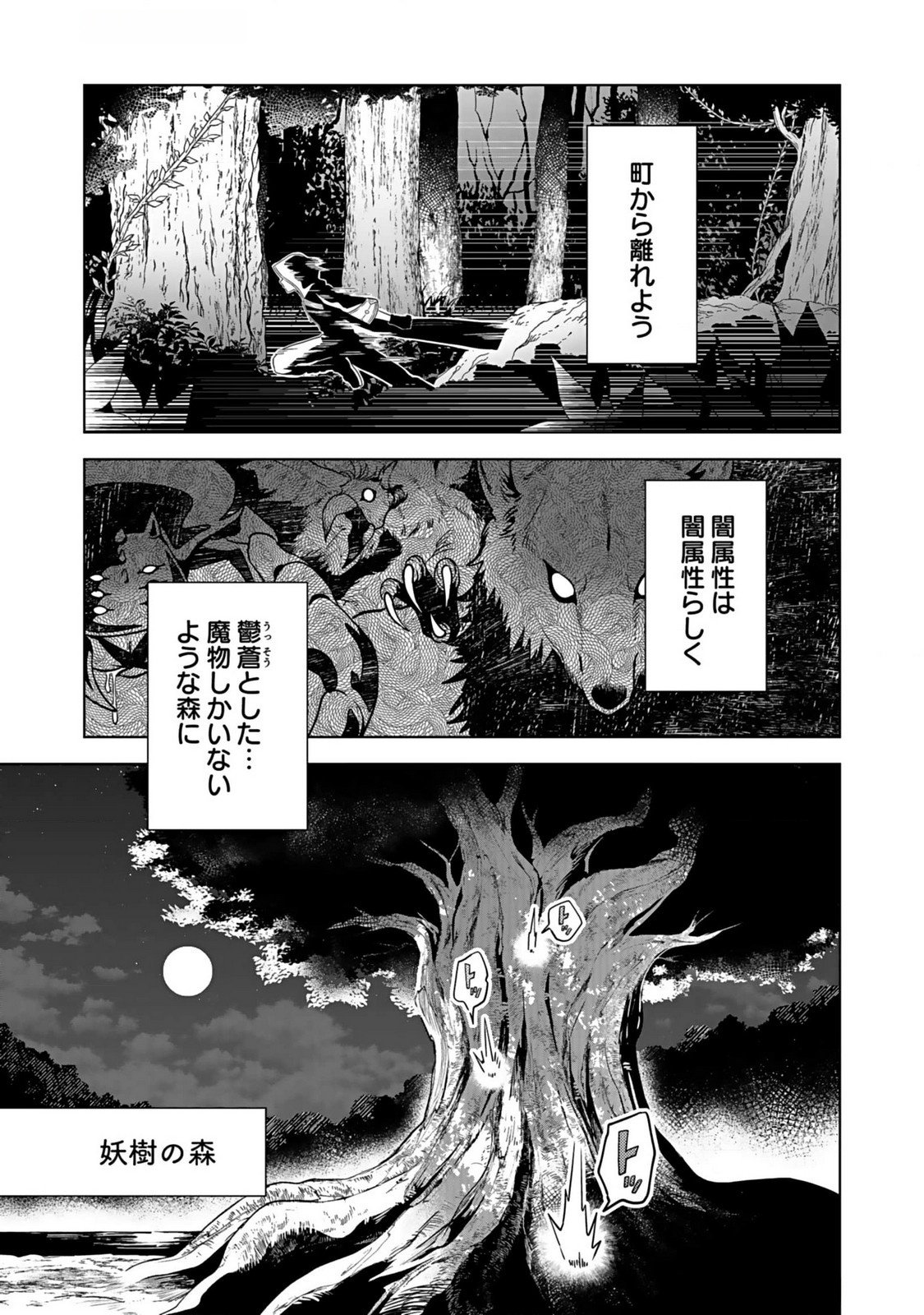Yami Zokusei Dakedo Kyakkou wo Abite mo Ii desu ka - Tsuihousareta Shounen Asashin wa Wakeari Yami Bishoujo-tachi to Shin no Yuusha ni Nariagaru Chapter 1 17ページ