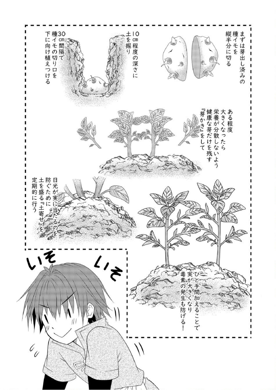 Datsu-Sara Nouka no Isekai Slow Life Chapter 3 8ページ