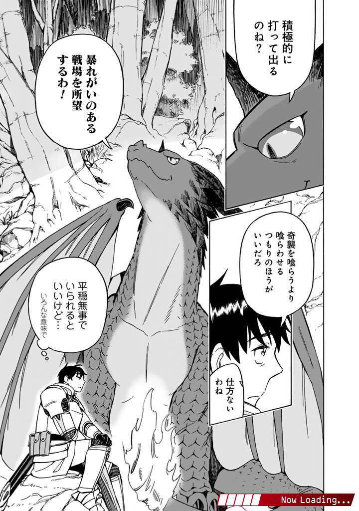 Tensei Ryuuki no Eiyuutan ~Shumi Zenfuri no Soubi to Shokugyou desu ga, Isekai de Densetsu no Ryuu Kishi Hajimemashita~ Chapter 9.2 11ページ