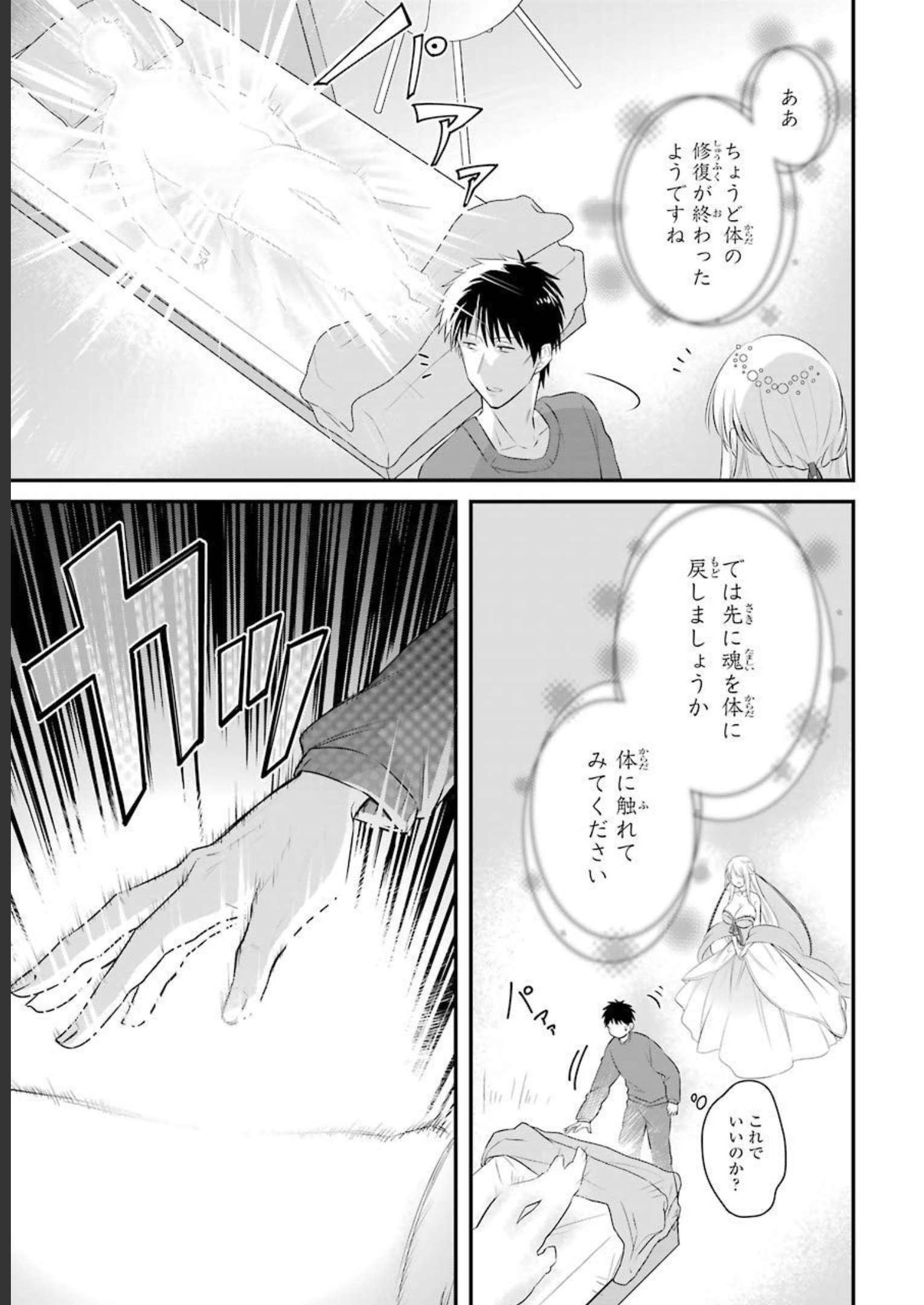Tamashii o Hanbun Kuwaretara Megami-sama ni Doujou Sareta? Chapter 2 15ページ