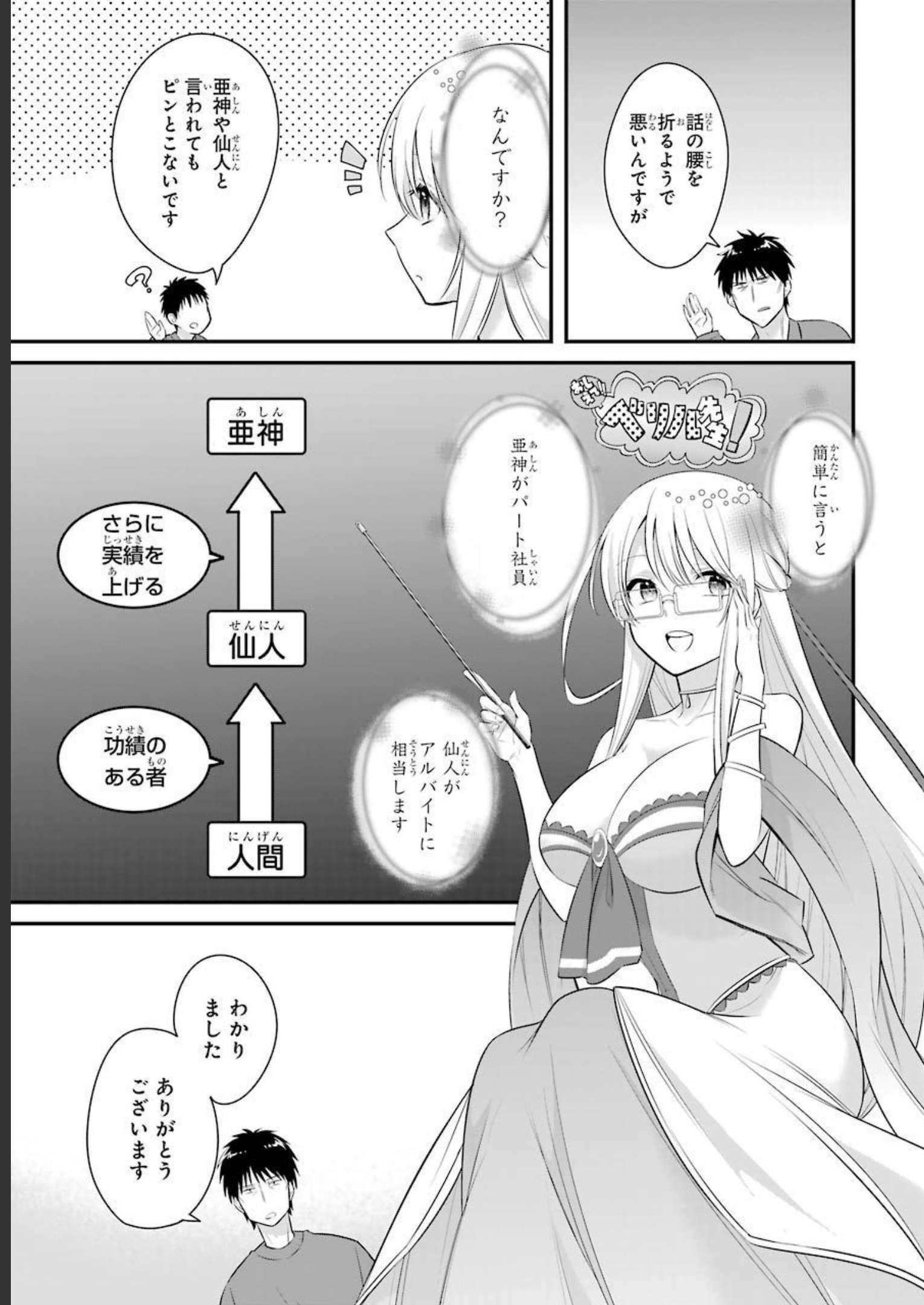 Tamashii o Hanbun Kuwaretara Megami-sama ni Doujou Sareta? Chapter 2 3ページ