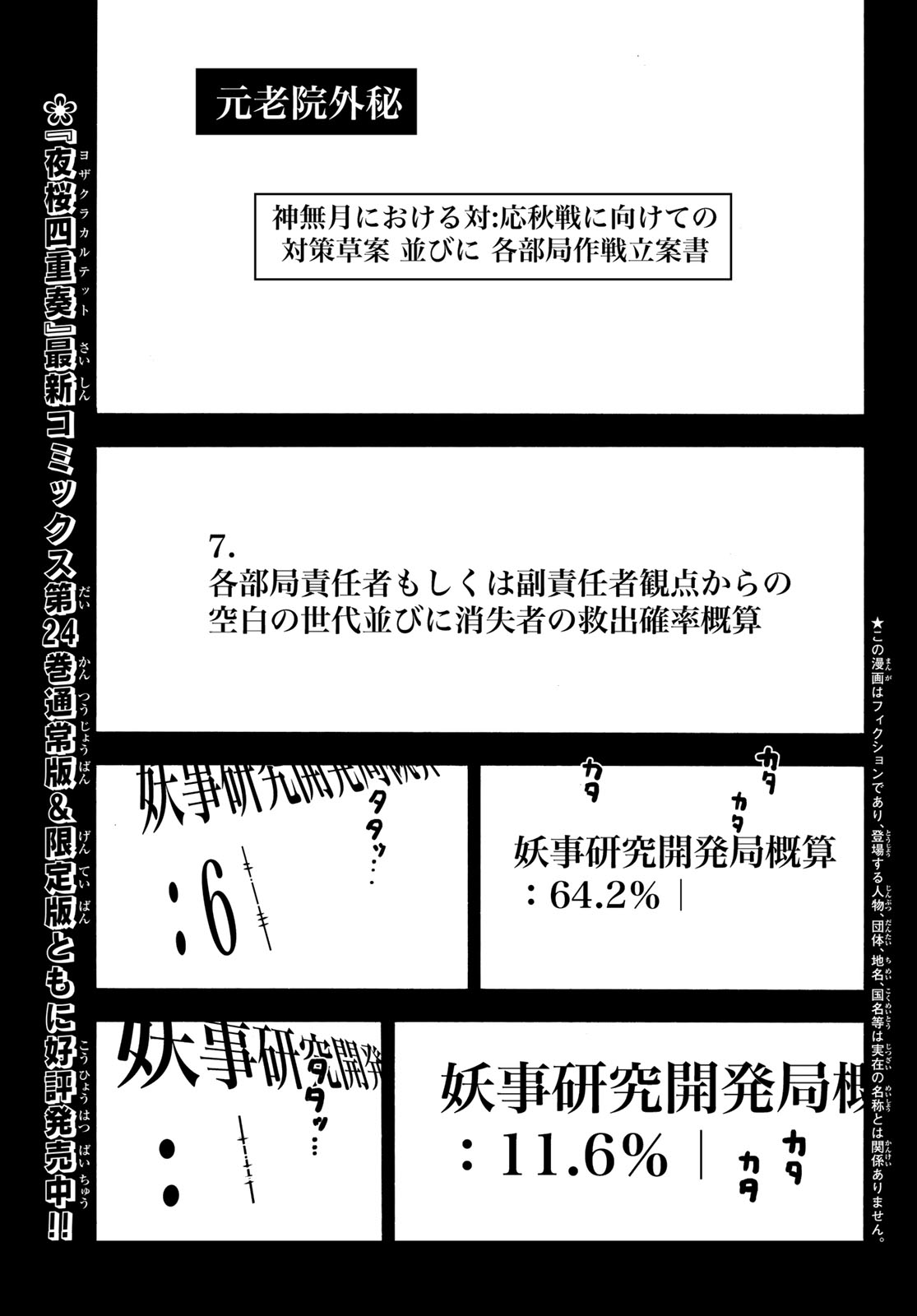Yozakura Quartet Chapter 143 6ページ