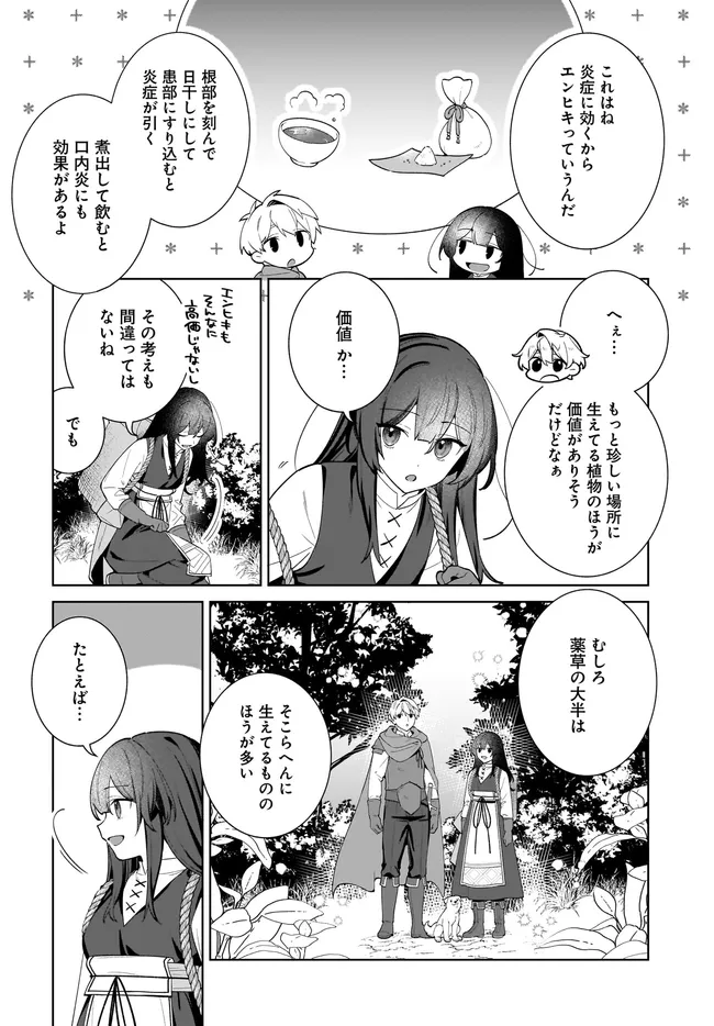 Kusuri Uri no Seijo - Enzai de Tsuihousareta Yakushi wa, Henkyou no Ji de Shiawase wo Tsukamu Chapter 15.2 6ページ